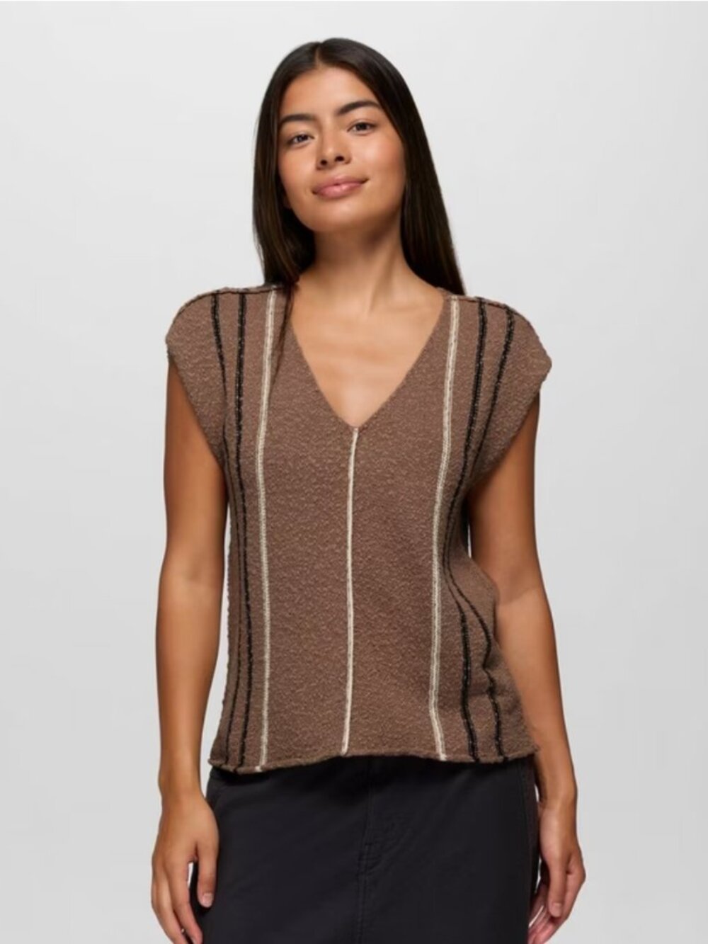 prAna Wavemaker Sweater Top – Shroom – Size Small – NWT